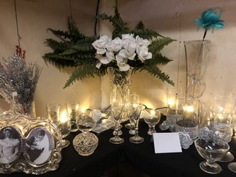 Gorgeous crystal pieces and much more!!!
