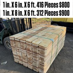 New Cedar Dog Eared Fence Pickets 