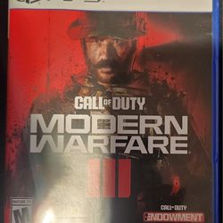 COD Modern Warfare 3 PS5 (Firm On Price)