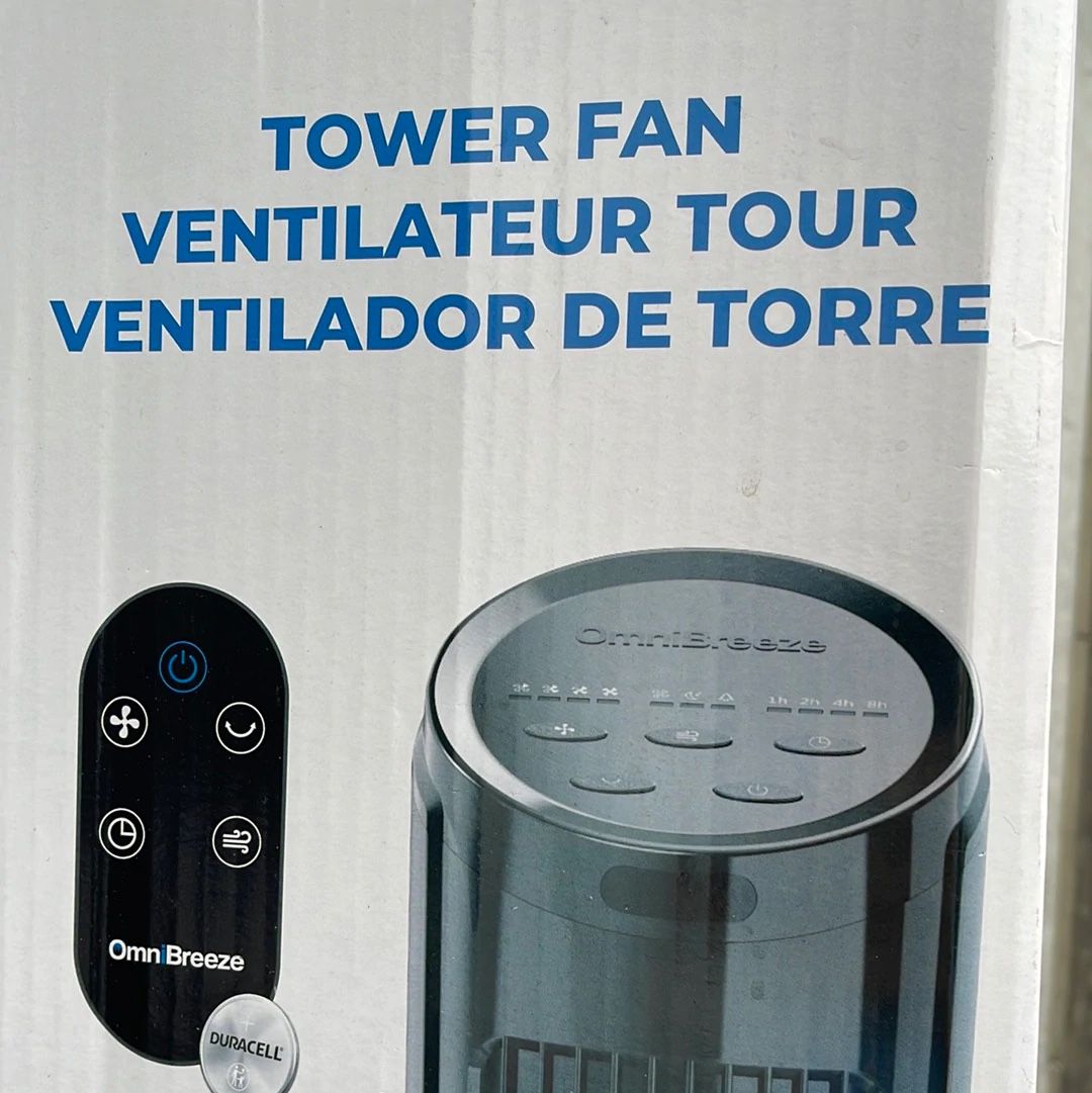 Omnibreeze tower fan