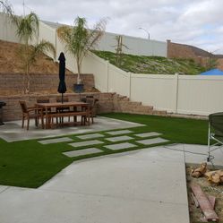 Artificial Grass Install $4.00 Per Square Foot