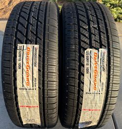 TWO BRAND NEW 225/60R18 Bridgestone Driveguard RFT Run Flat All Season Tires 225-60-18 225 60 18