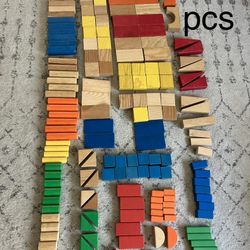 Lightweight hardwood standard unit building blocks