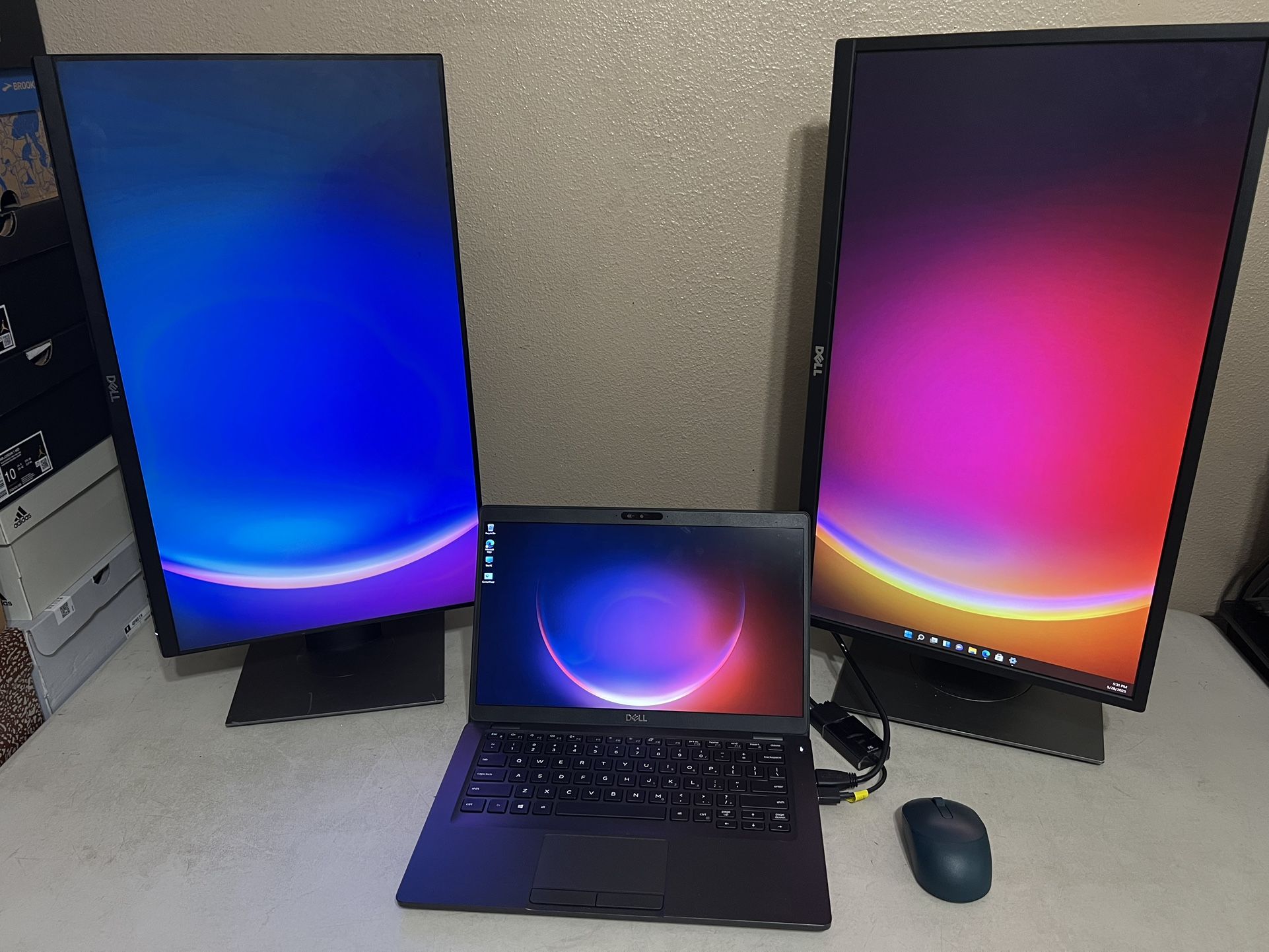 DELL LATITUDE, QUAD CORE/14” TOUCHSCREEN/DUAL (2) MONITORS/WIN 11 PRO/16GB/M.2 NVME SSD/BT/WEBCAM/BACKLIT/(ALL INCLUDED)!