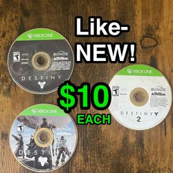 🎮 Like-NEW Xbox One Destiny Games ($10 Each) 🎮