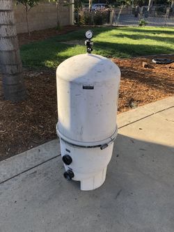 DE pentair pool filter