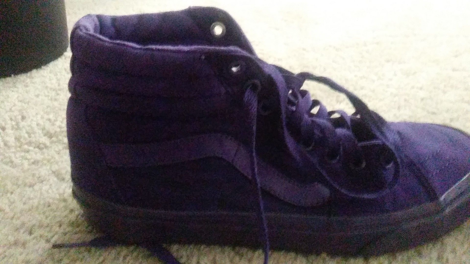 All-Purple Vans Size 8.5