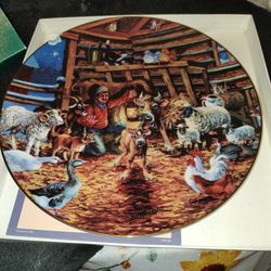 Lowell Davis Vintage 1987 Country Christmas Plate