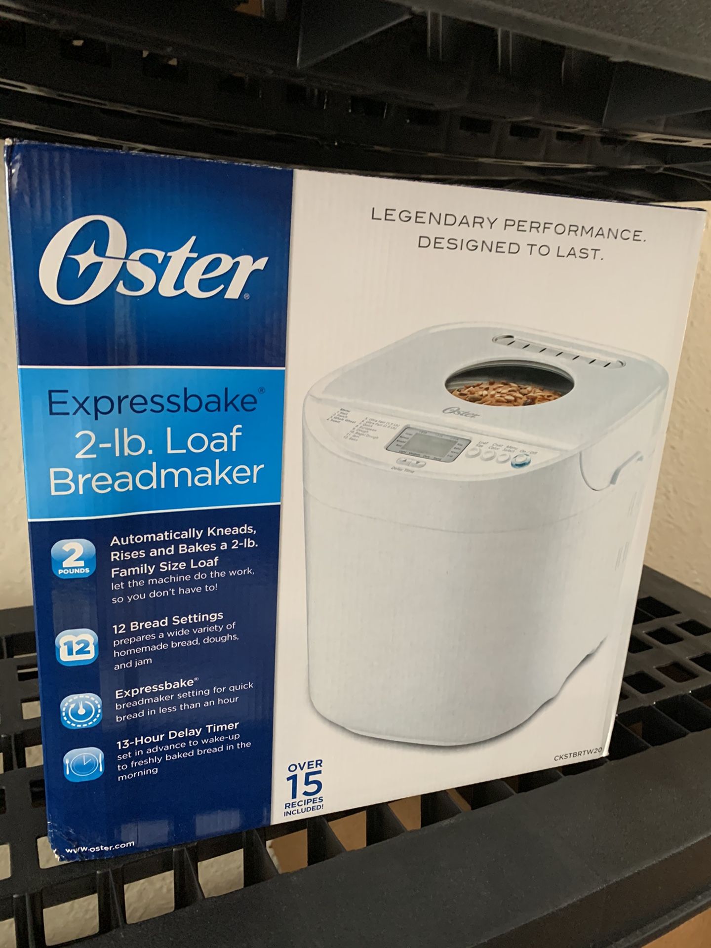 Brand new Oster Bread Maker | Expressbake, 2-Pound Loaf