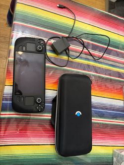 OLED Steam Deck bundle with case, cover, joy stick covers, charger & 1TB SD card