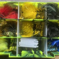 Fishing Streamers And Poppers