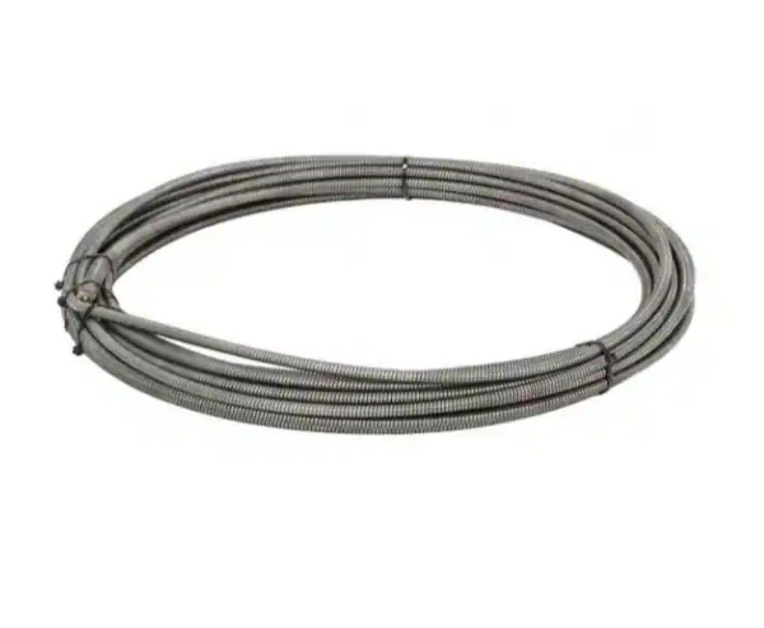 RIDGID 3/8 in. x 75 ft. C-32 Integral Wound Drain Cleaning Snake Auger Drum Machine Replacement Cable for All K-400 Model