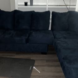 Blue Large Sectional 