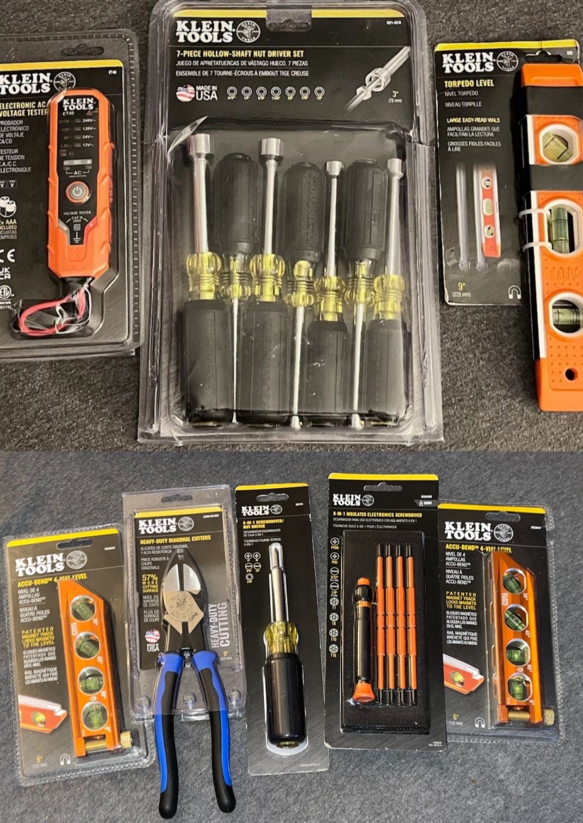 8 Brand New Klein Tools !!!!READ!!!!