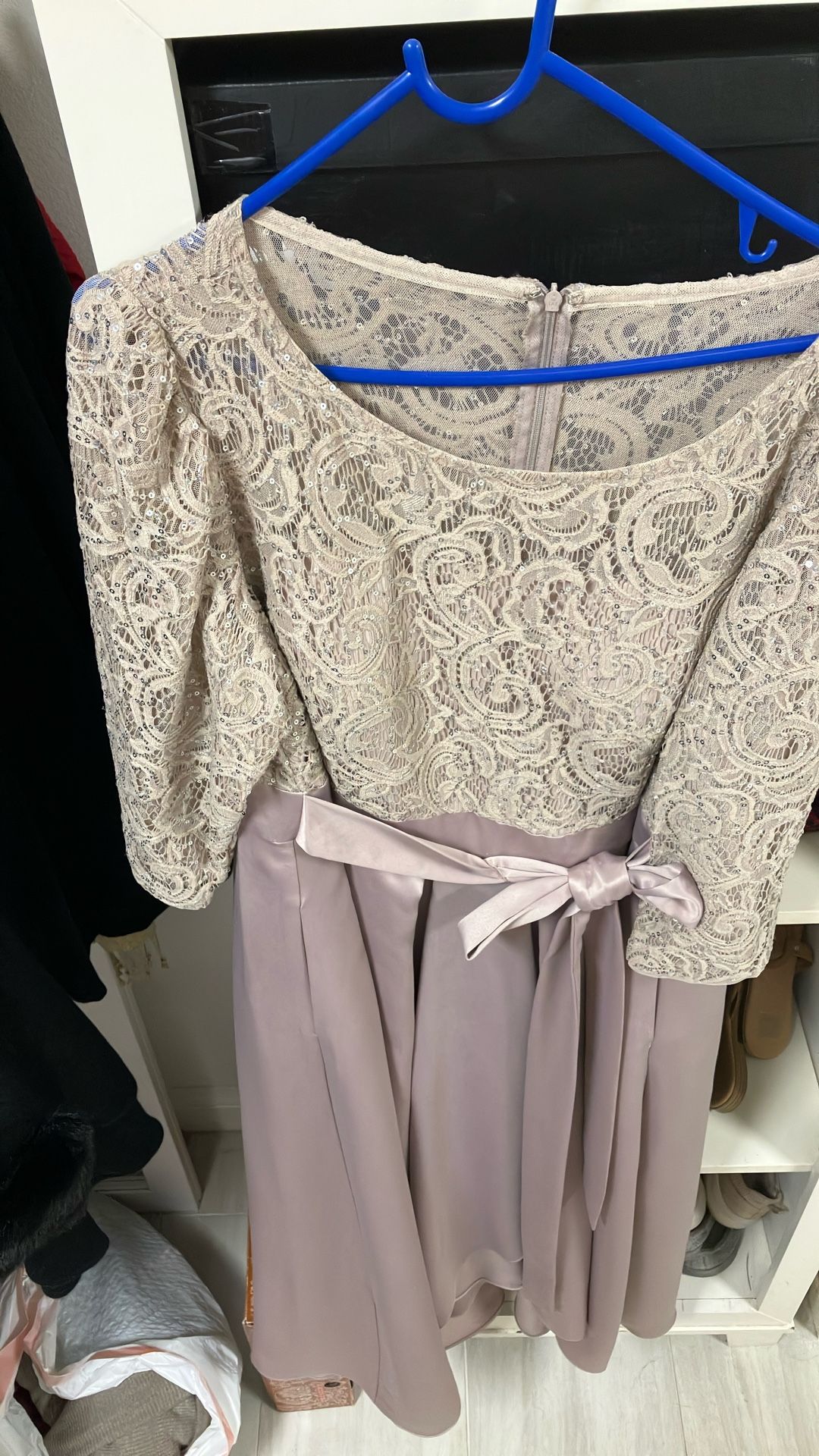 Midi Satin Dress