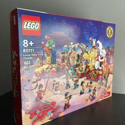 NEW / SEALED LEGO 80111 Lunar New Year Parade RETIRED