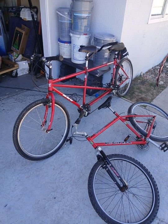 Tandom K.H.S And KONA BIKES