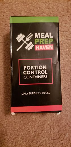 Portion control containers
