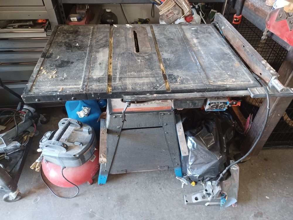 Craftsman Table Saw Work Fine 