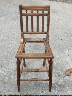 Antique Wooden High chair 
