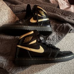 Jordan 1 Metallica Gold Size 9.5