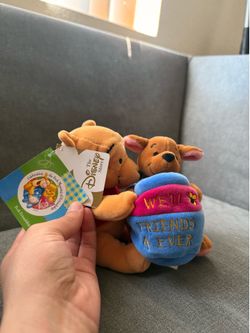Winnie the Pooh & kanga plush