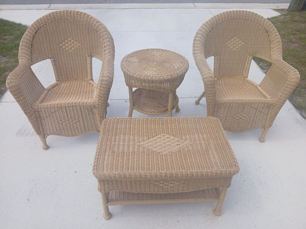 Outdoor Resin Patio Set
