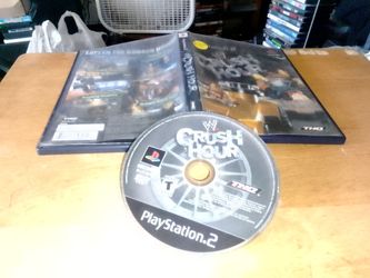 PS2 game WWE CRUSH HOUR