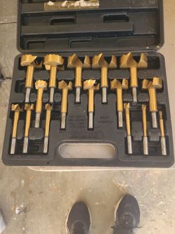 Mastergrip Forstner Bit Set with Case