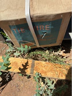 Tie wire 2 boxes