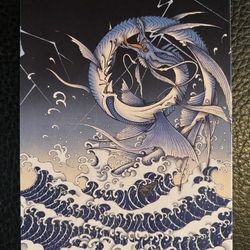 Magic The Gathering Summon:Leviathan Art Series Final Fantasy # 38/53 
