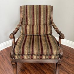Ethan Allen Roma Chair – Upholstered Armchair