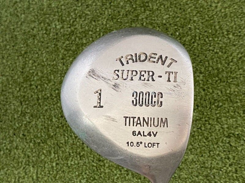 contact info removed)Trident Suoer-Ti 300CC Titanium 10.5* Driver