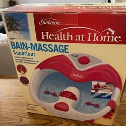 Sunbeam Health At Home Premium Foot Spa