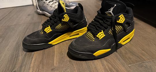 yellow thunder 4s cool grey 11s