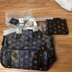 New Dooney & Bourke  Satchel with wallet