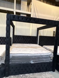 BRAND NEW CANOPY POST BED ON SALE
