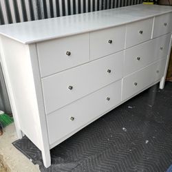 Refinished White Dresser