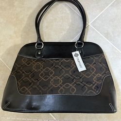 NWT Treviso Dome Work Tote Bag Purse For Laptop, Books