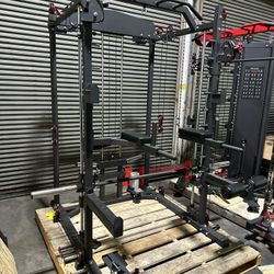 Squat Rack w/Smith Machine Bar | Home Gym | Fitness | Gym Equipment | FREE DELIVERY 🚚 