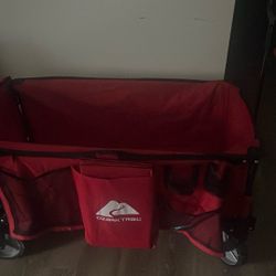 Ozark Trail brand multi-purpose folding cart.