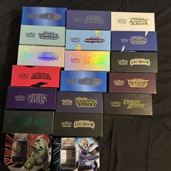 Pokemon cards and etb accessories 