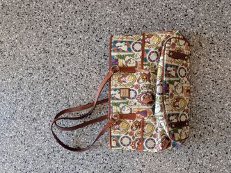 Disney Dooney & Bourke Beauty and the Beast Stained Glass Shopper Tote 2016 Bag