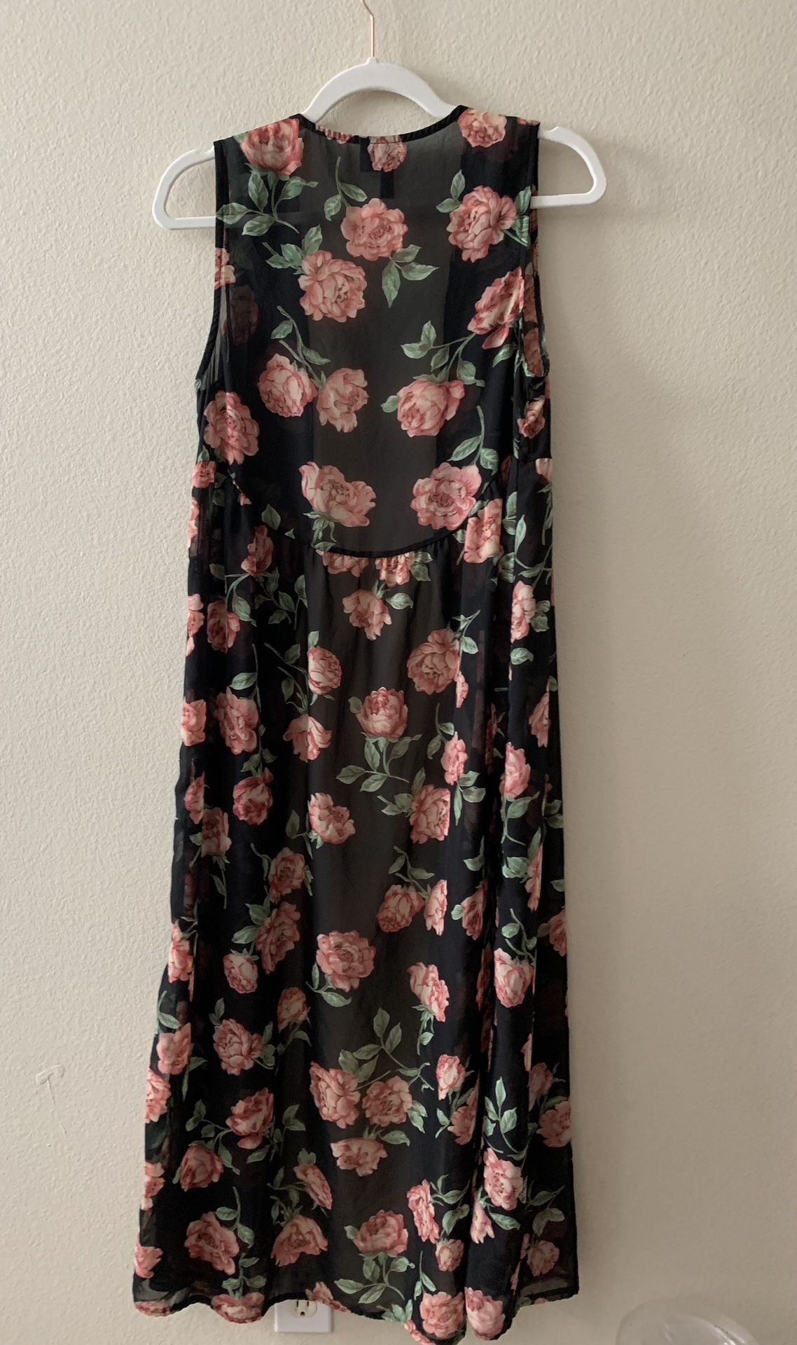  Floral Print Long Cardigan by Full Tilt. In Very Good Condition