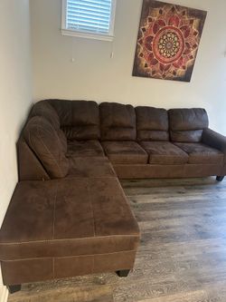Sectional with sleeper