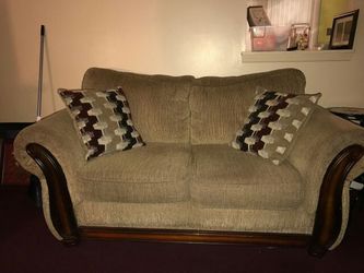 Love seat and sofa smoke free home very well kept