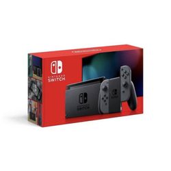 Nintendo Switch with Gray Joy-Con