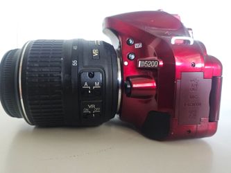 Nikon D5200 Red Camera