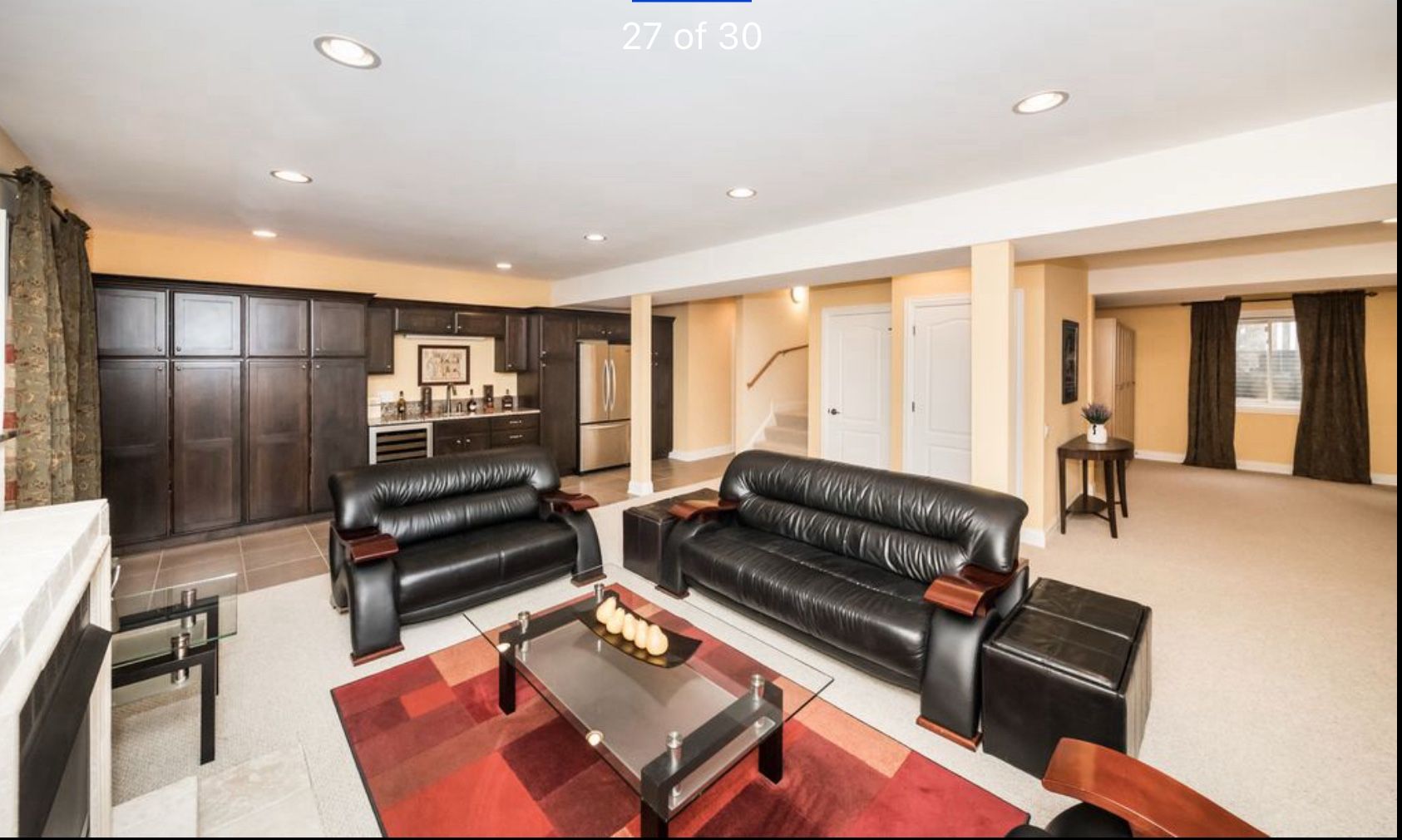Italian Leather Couch, Love Seat and Armchair