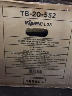 Gerber Viper New 2 Piece Toilet